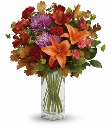 Teleflora's Fall Brights Bouquet from Arjuna Florist in Brockport, NY